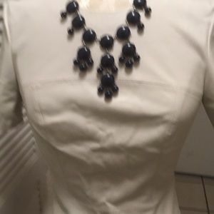 Bieige  white elegant dress